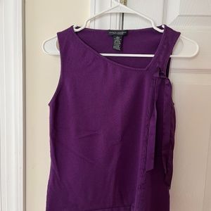 Banana Republic Sleeveless Silk Cashmere Sweater, L